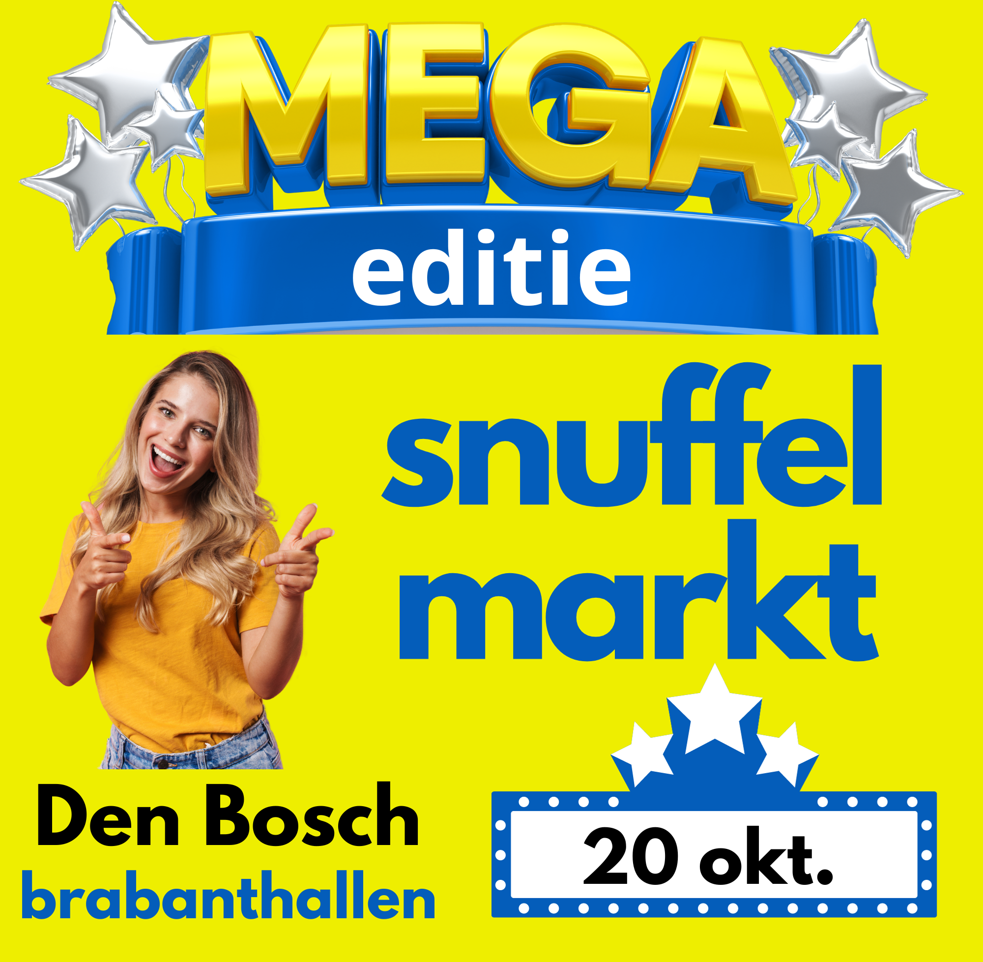 Snuffelmarkt Brabanthallen Den Bosch MEGA EDITIE