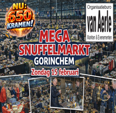 Mega Snuffelmarkt - XXL Evenementenhal Gorinchem