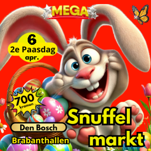 Grootste Paas Snuffelmarkt van het land.