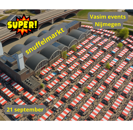1e Nijmeegse Super Snuffelmarkt bij Vasim Events