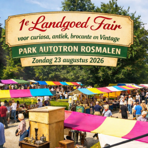 LandgoedFair voor curiosa, antiek, vintage en brocante, oude tuindecoraties