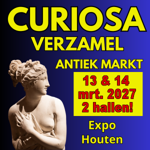 Mega Antiek-Curiosa-Vintagemarkt in Expo Houten - 2 Hallen!