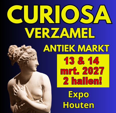 Mega Antiek-Curiosa-Vintagemarkt in Expo Houten - 2 Hallen!